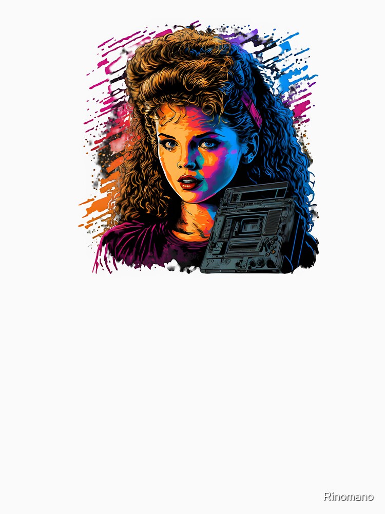 80s Pop Music T-Shirt by Rinomano