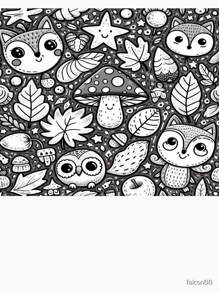 falcon88 Whimsical Forest Creatures by Imaginarium of Chaos falcon88