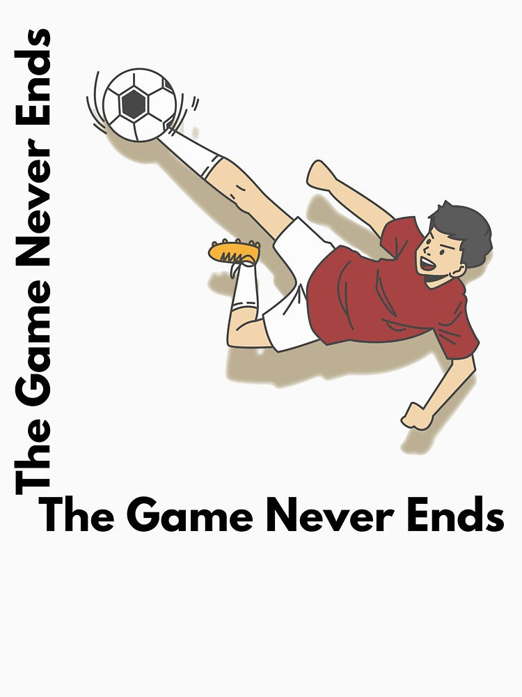 Bicycle Kick Football Player – Soccer Legend Graphic Design by UrbanEchoHub