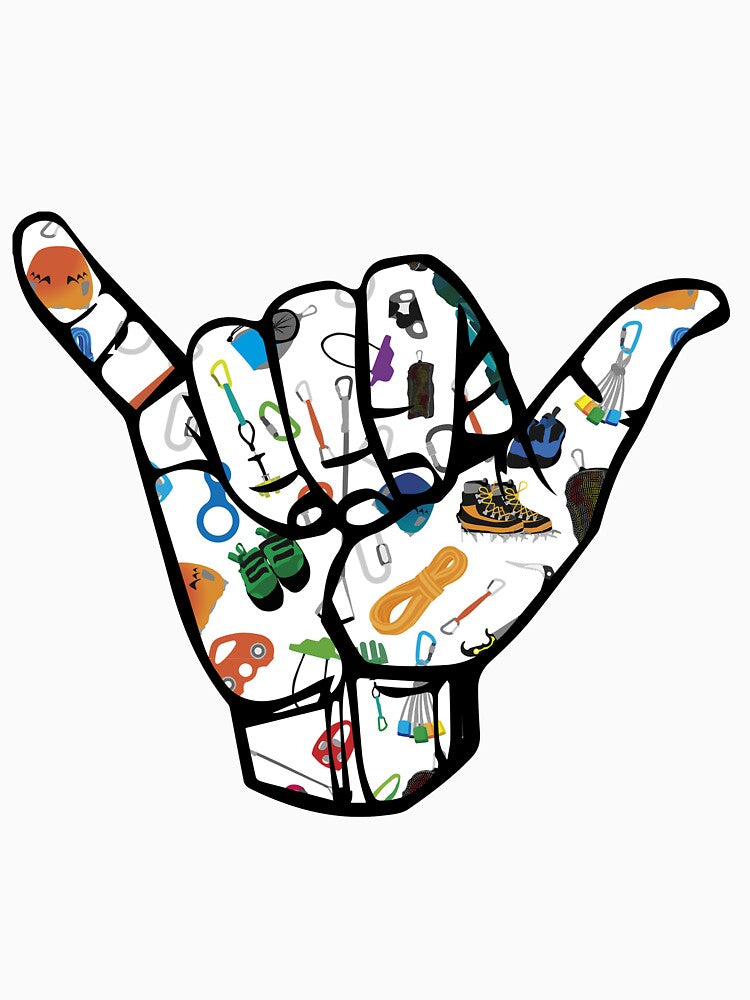 Climbing Hand Sign by HarrioBend