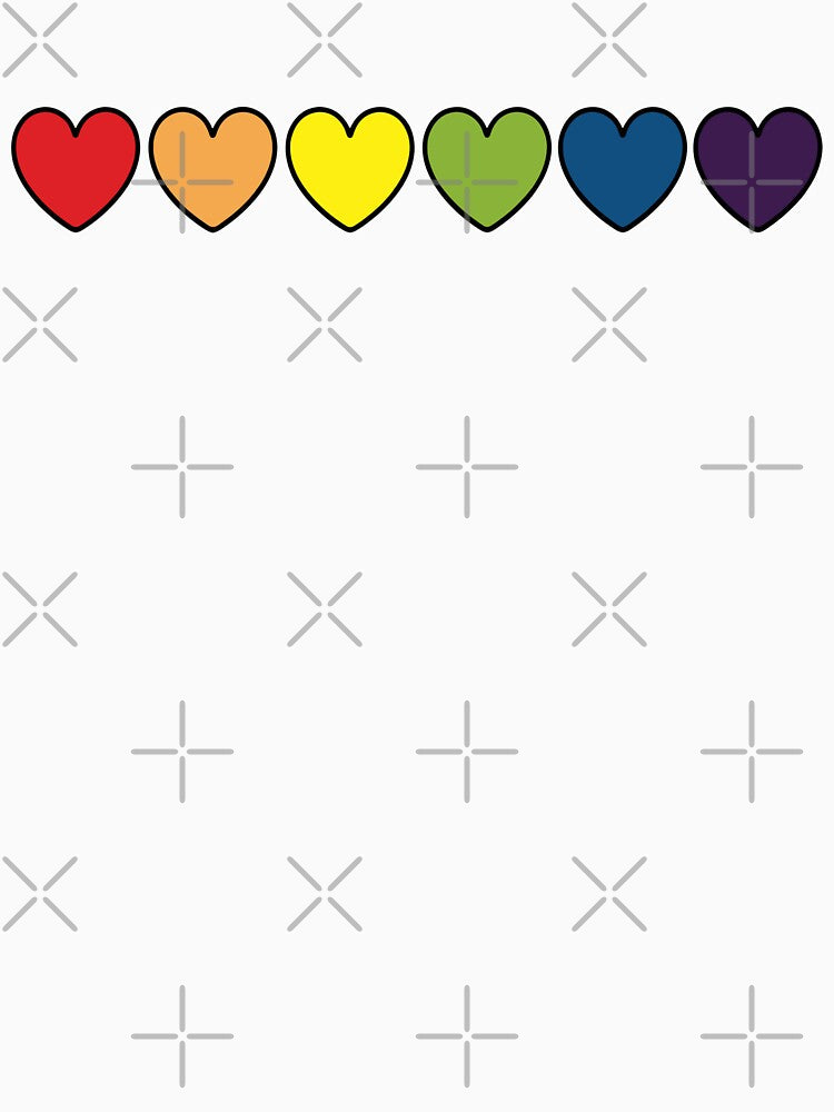 Pride Hearts by Digital Art Works  Hub
