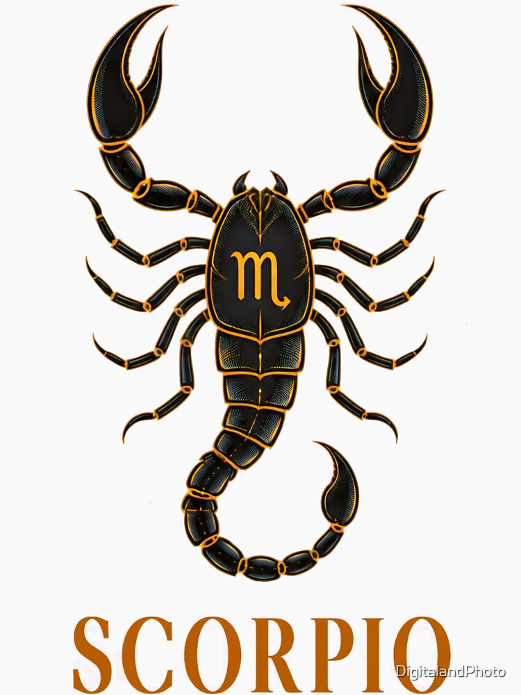 ASTROLOGY SIGN SCORPIO DESIGN 1 by DigitalandPhoto