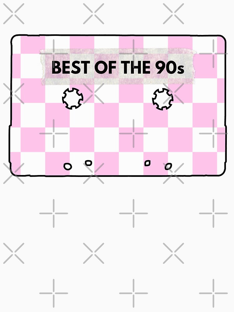 pink Tape Best of the  90s cassette by Thesmile shoppeco