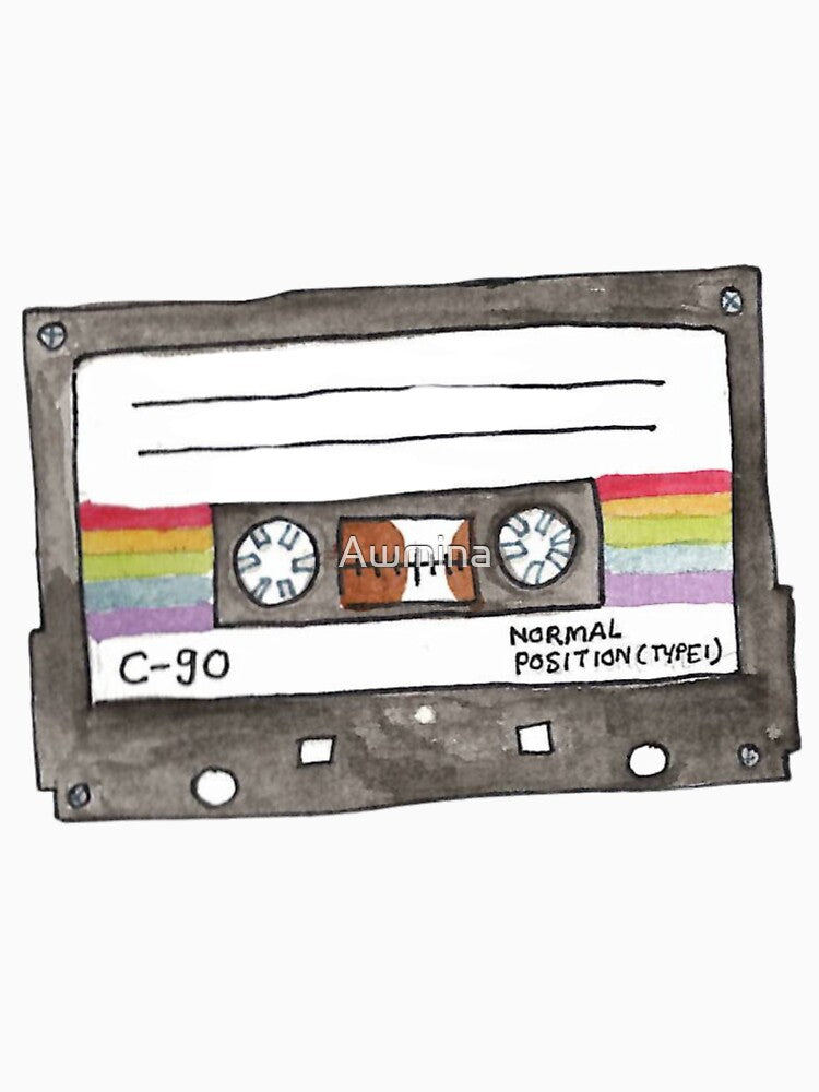 audio cassette tape by Awmina