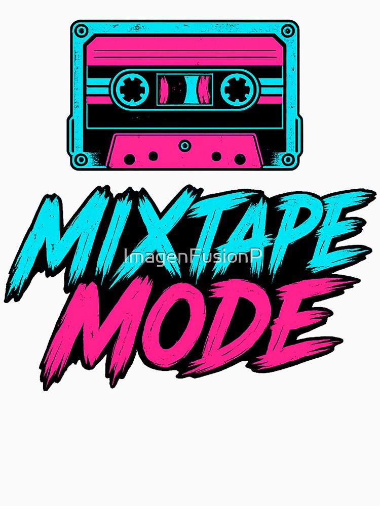 Mixtape Mode Retro Cassette by ImagenFusionP