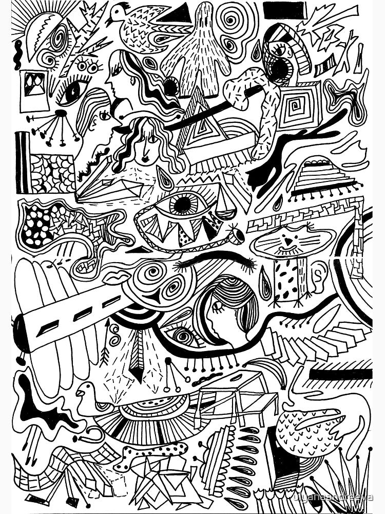 doodle illustration by ulyanaandreeva