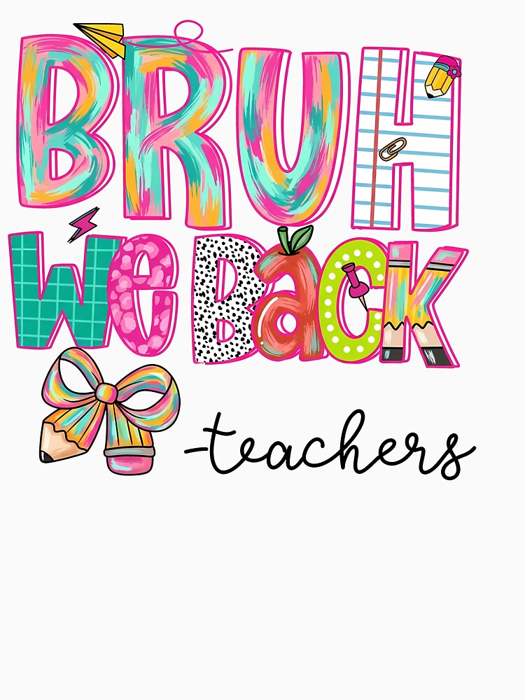 Welcome Back To School Cute Teacher First Day Teacher by KroghDs