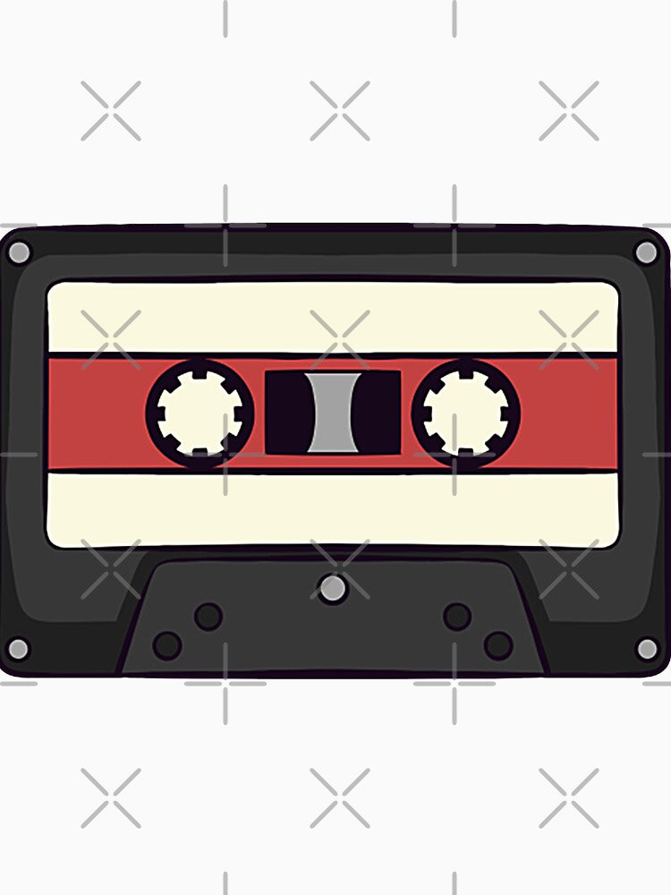 Cassette Retro Music by Winepinki86