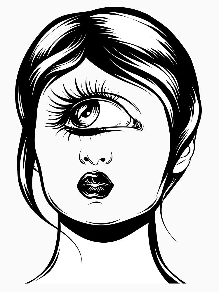 One Eyed Women | Perfect For Your Goth, Wiccan, Alternative Friends by LemonDemonzzz