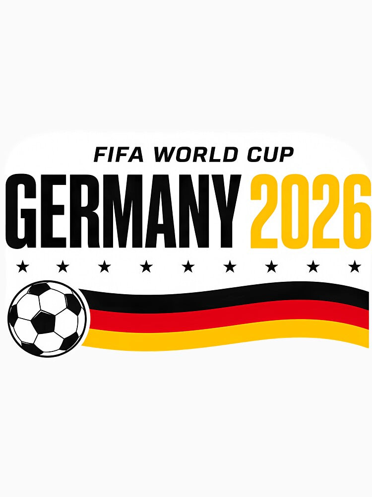 World Cup 2026 Germany Premium Football Jersey Design by StellarSnap