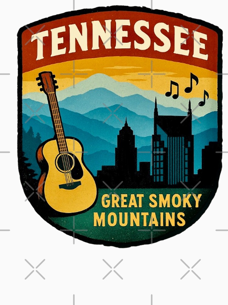 Tennessee - Great Smoky Mountains & Music Vibes by Myra365Art