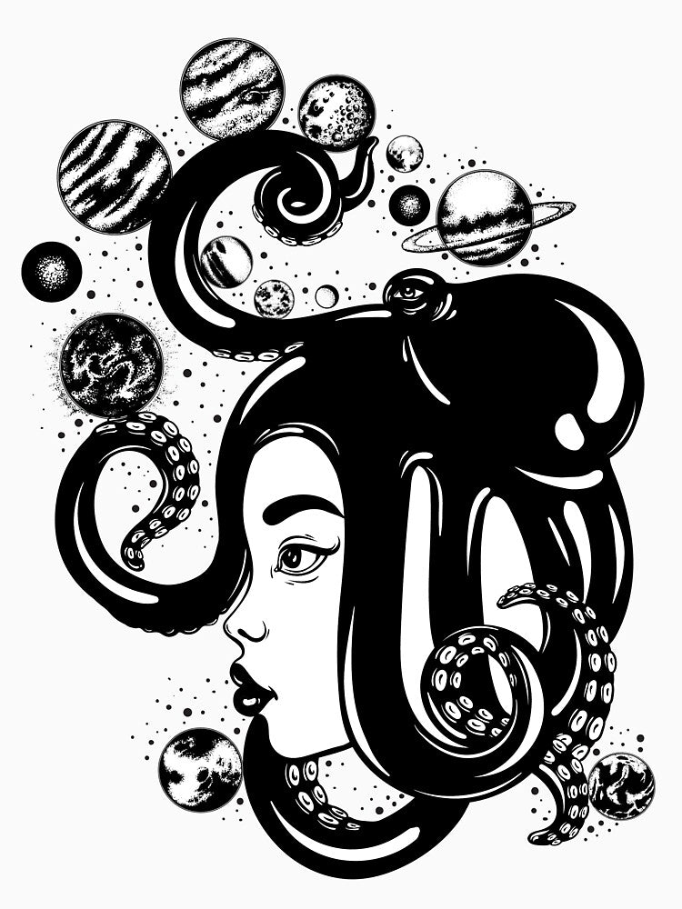 The Old World Celestial Deity | Perfect For Your Goth, Wiccan, Alternative Friends by LemonDemonzzz