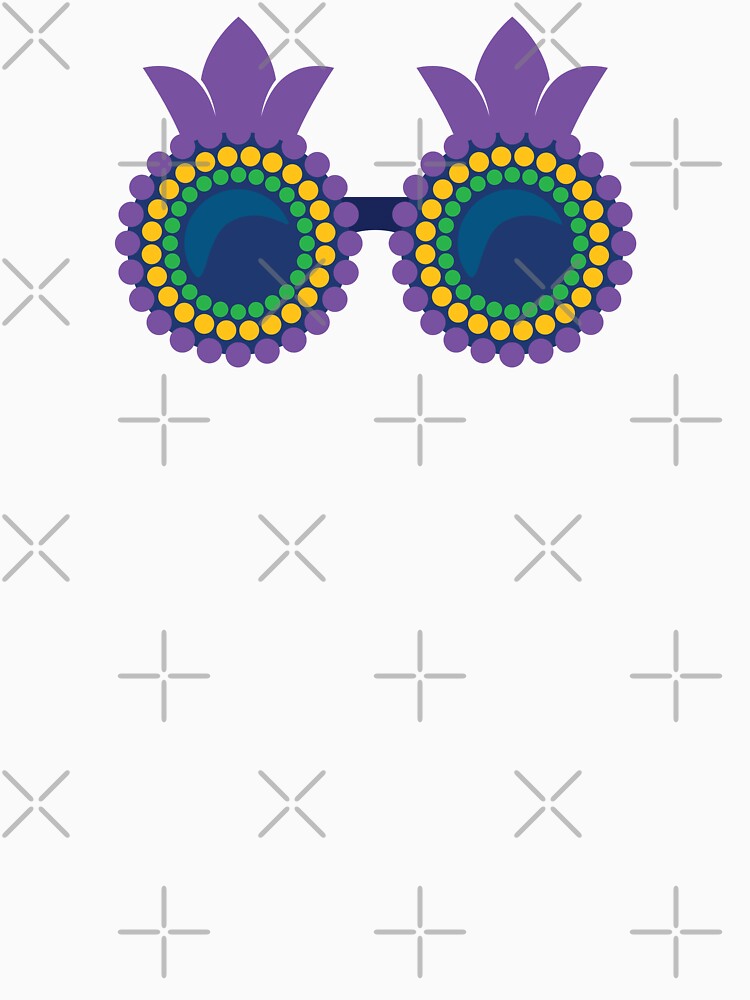 Mardi Gras bead shades carnival mask by MamSelle