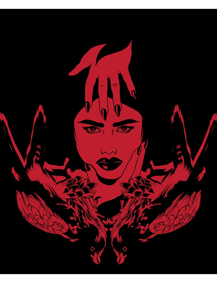 The Red Devil | Perfect For Your Goth, Wiccan, Alternative Friends by LemonDemonzzz