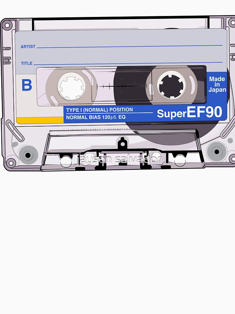 Retro Cassette Tape Vector Vintage Music Lover Design by jayson salvador