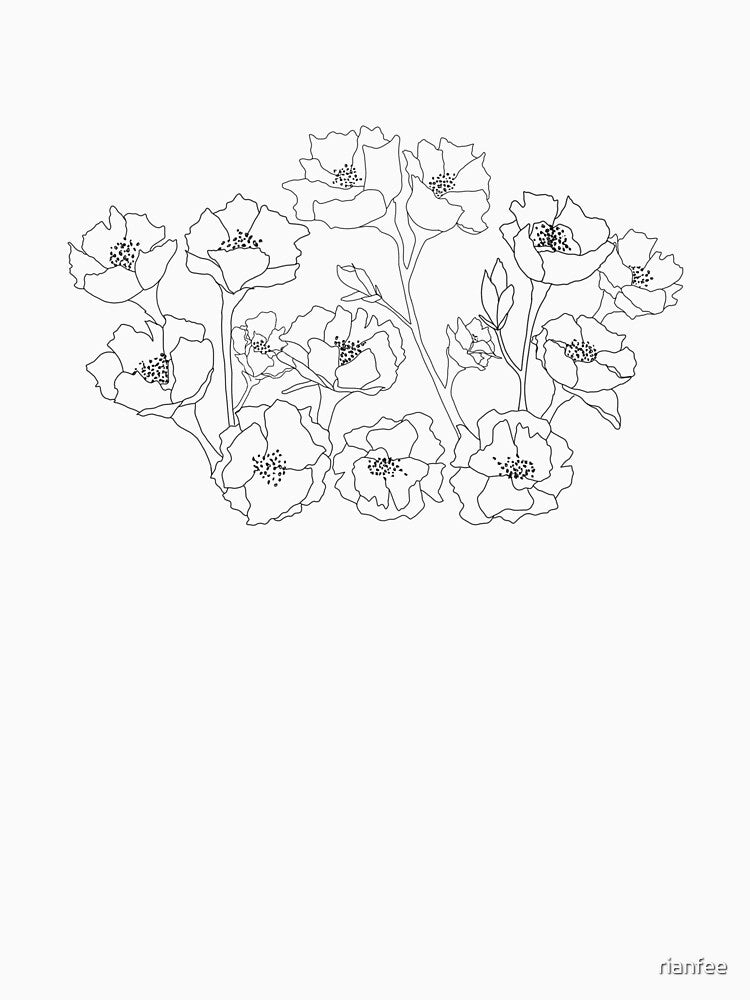 Hand Drawn Tiny Flowers by rianfee