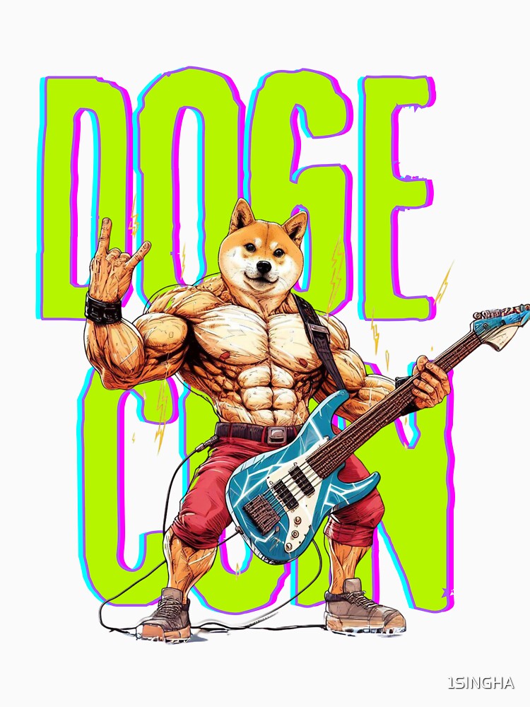Doge coin Rock, Doge coin meme,shiba inu,manga meme,Doge coin by 1SINGHA