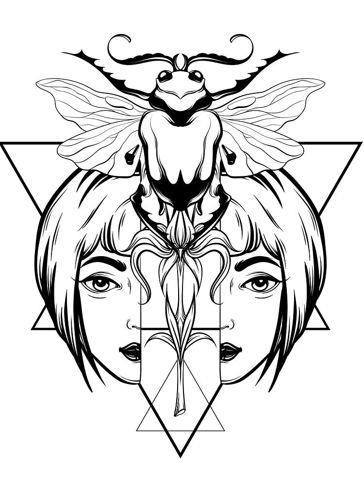 I Am One With Nature | Perfect For Your Goth, Wiccan, Alternative Friends by LemonDemonzzz