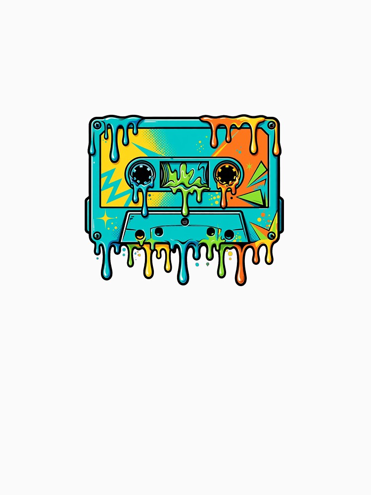 Colourful cassette tape by carlsmart1
