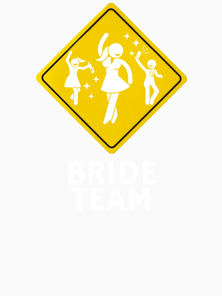 Bride Team Bridesmaid Bachelorette Party by Oval Shop