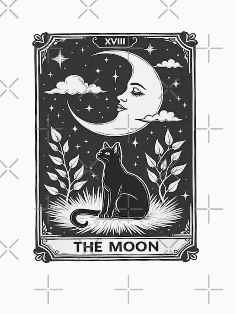 The Moon Tarot Card by Gbriel3