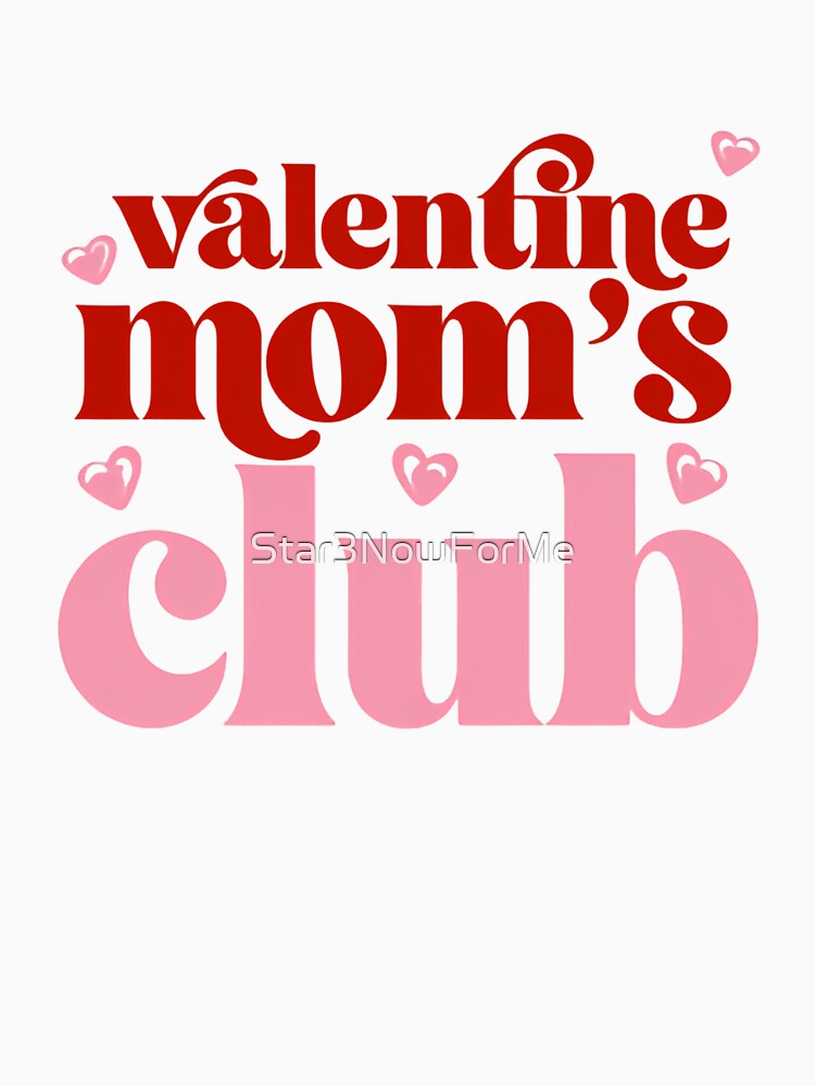 Anti social moms club funny valentine quote by Star3NowForMe