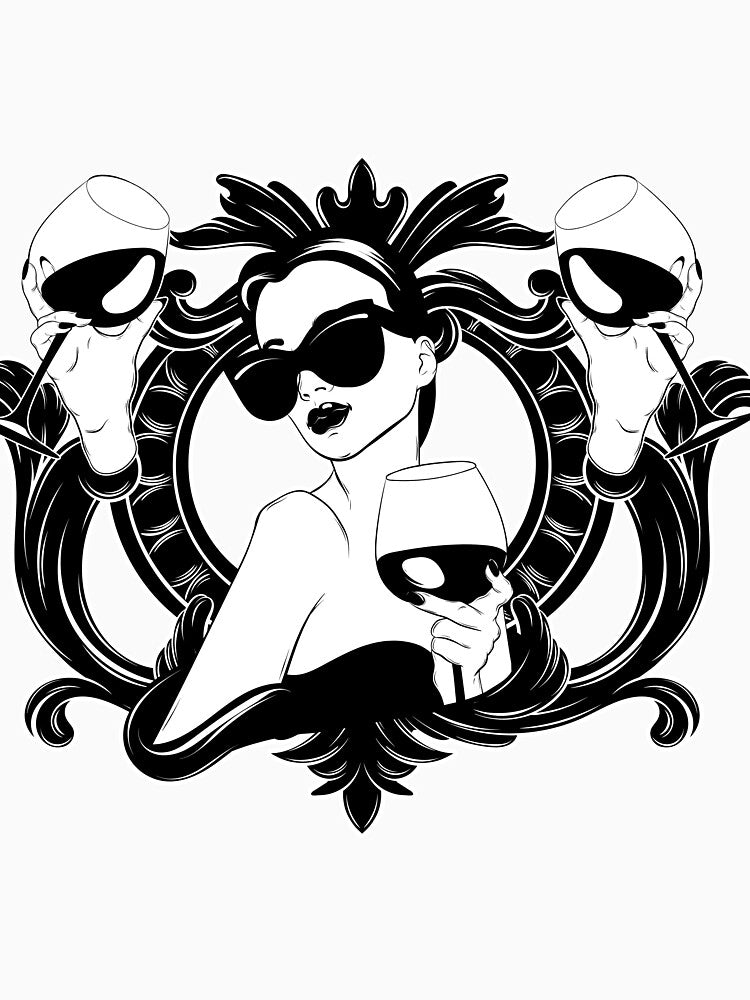 The Wine Goddess | Perfect For Your Goth, Wiccan, Alternative Friends by LemonDemonzzz