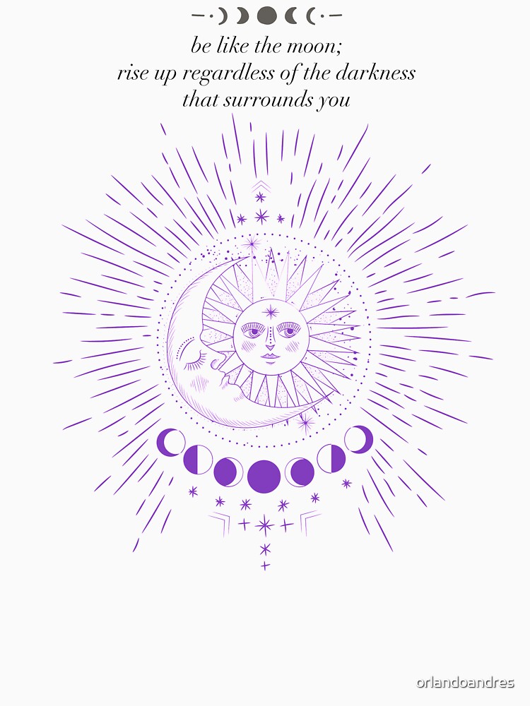 Be like the moon. by orlandoandres