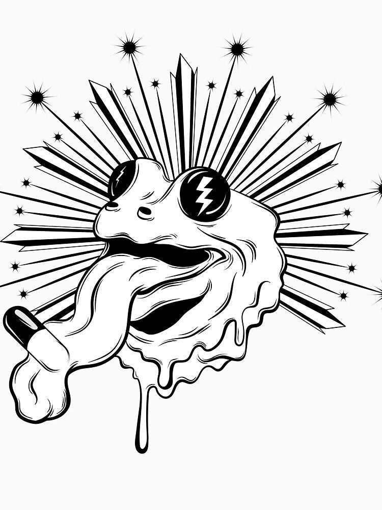 The Drug Toad | Perfect For Your Goth, Wiccan, Alternative Friends by LemonDemonzzz