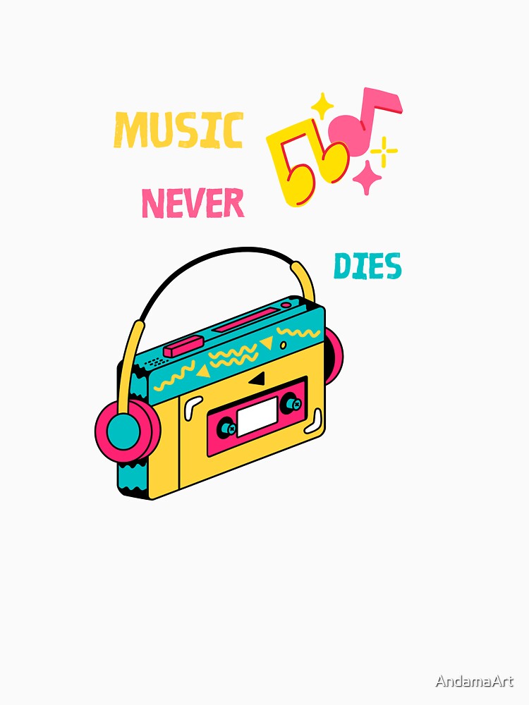 Music never dies by AndamaArt
