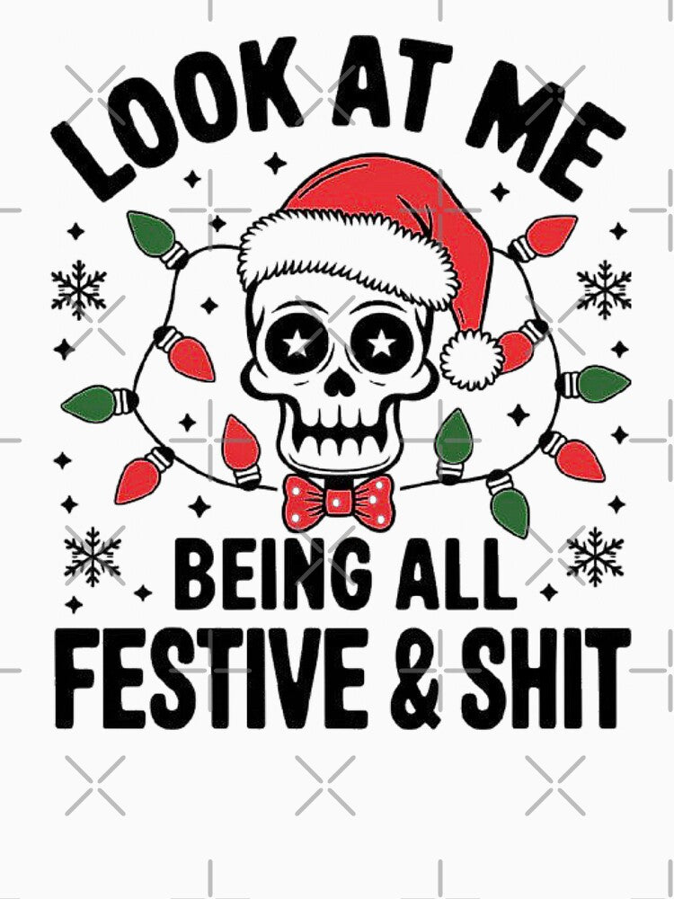 Skeleton Holiday Festive Humor Design , Funny skeleton Christmas by love3617