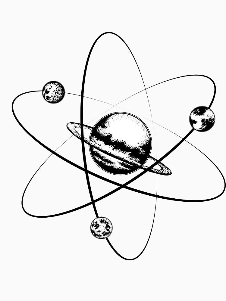Universe Atomic Structure | Perfect For Your Goth, Wiccan, Alternative Friends by LemonDemonzzz