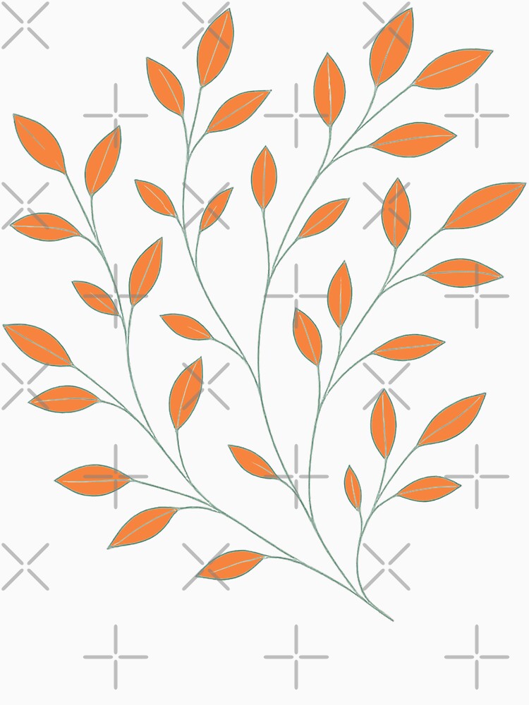 Minimal Botanical Leaves & Branches – Sage Green Design by Fernova