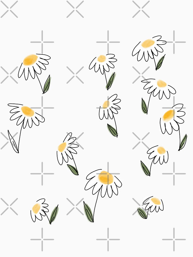 Boho daisies pattern by Robyn18