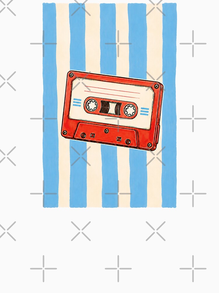 Retro Cassette Tape Illustration by olosra