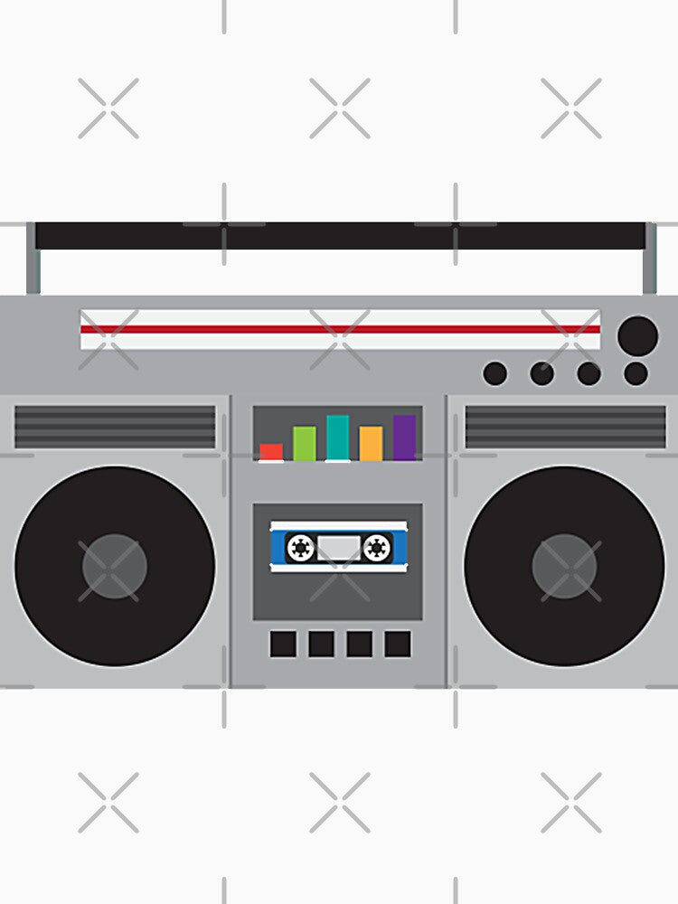 Retro Boombox by Winepinki86