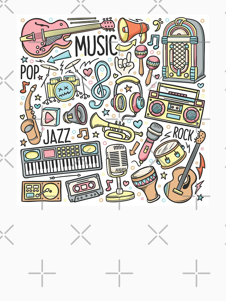Music Doodles by Vector Scout Lab