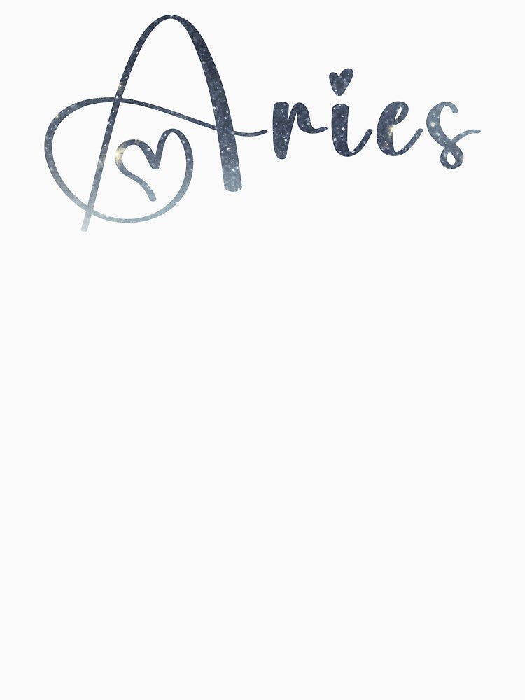 Aries Zodiac Sign - Sky Lettering by CelestialCanvas
