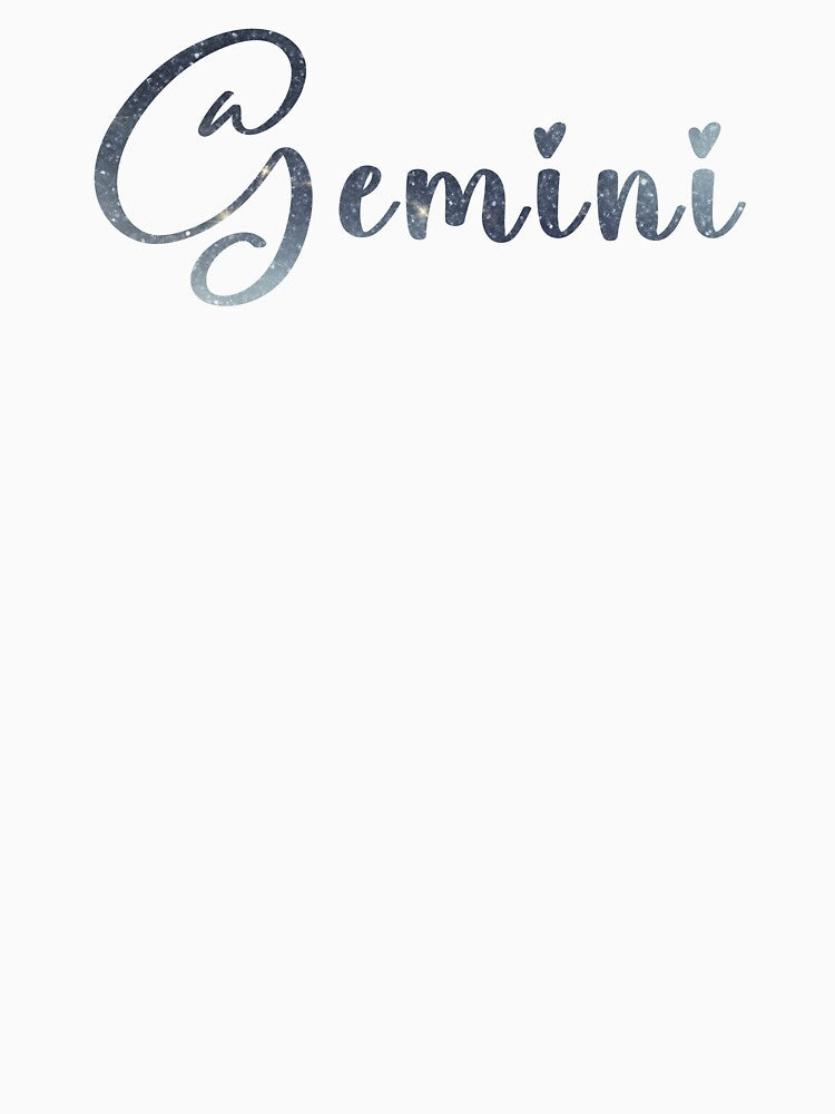 Gemini Zodiac Sign - Sky Lettering by CelestialCanvas