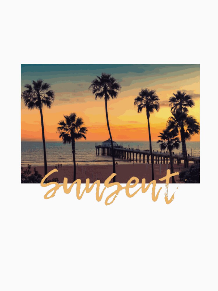 summer sunset design by JohnCholea