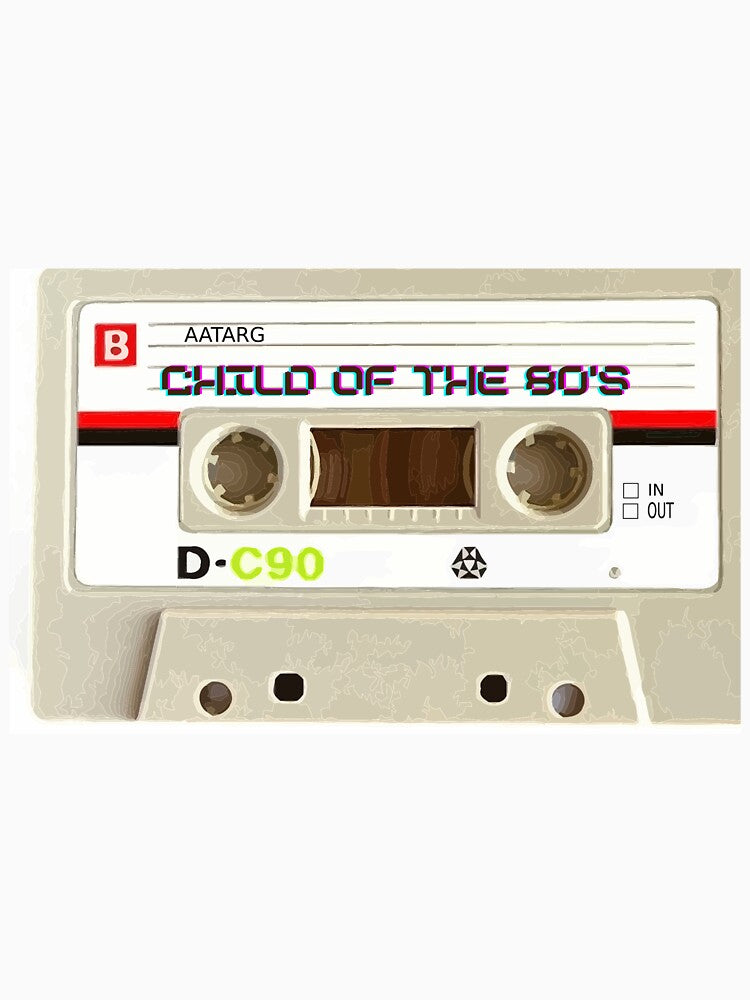 Retro 80's cassette by Zachary Hadley