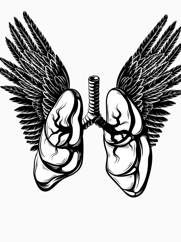 Lungs To Heaven l | Perfect For Your Goth, Wiccan, Alternative Friends by LemonDemonzzz