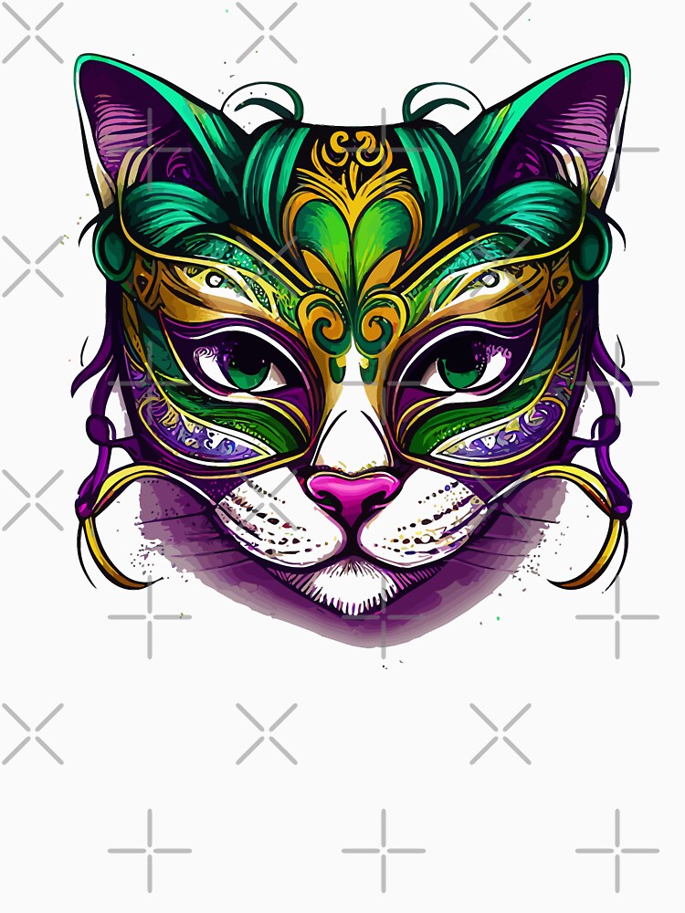 Cat Mardi Gras Cat-tastic Festival by Hananiah Merch