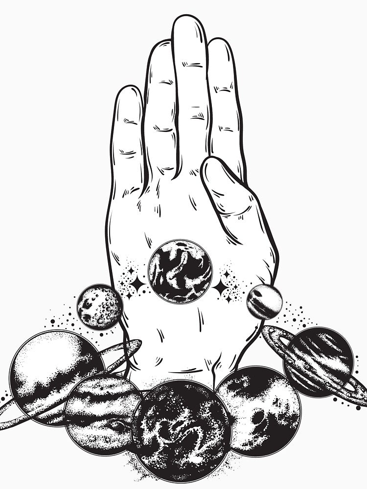 The Hand That Controls The Universe | Perfect For Your Goth, Wiccan, Alternative Friends by LemonDemonzzz