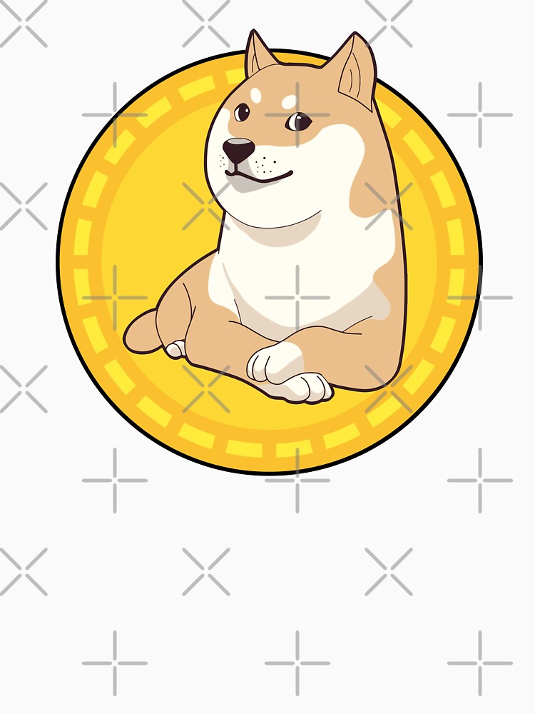 Doge Coin Crypto Currency Doge Meme Cute Shiba Inu Dog Pattern by MillennialMemer
