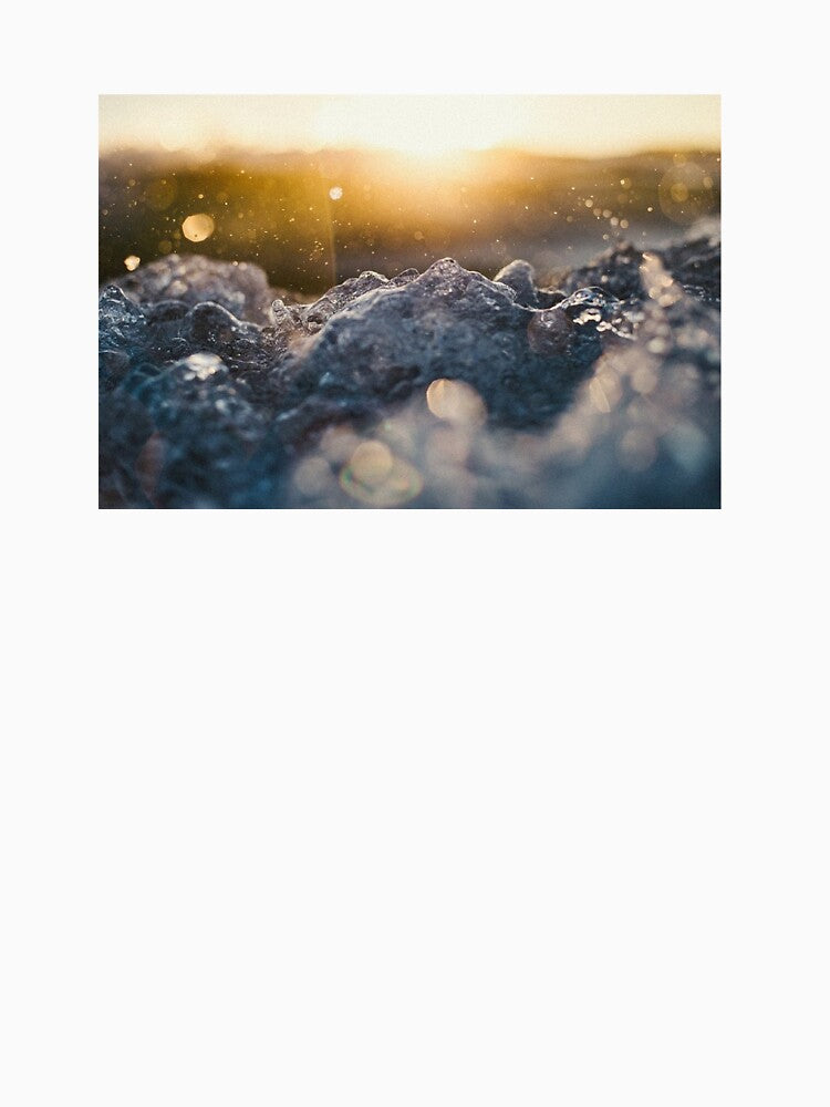 sunset in ocean by ocean-wave