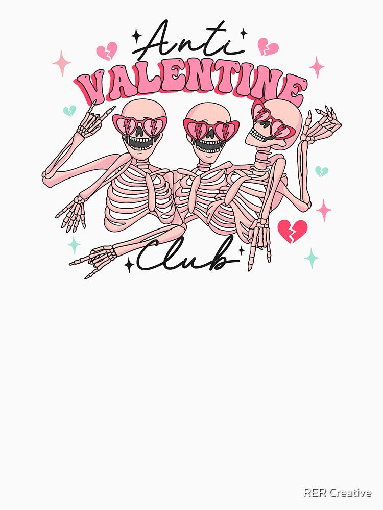 Anti-Valentines - Anti-Valentine Club - Funny by RER Creative