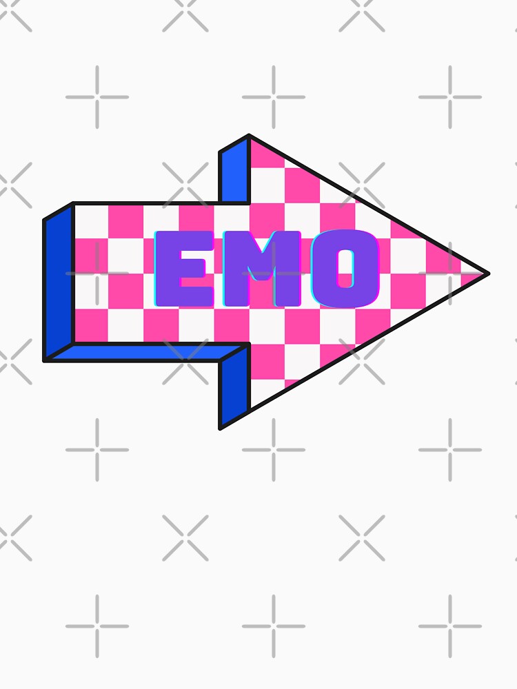 Emo, Emo Kid, Retro, Vintage, Screamo, Hardcore, Alternative, Cool by babivilelashop