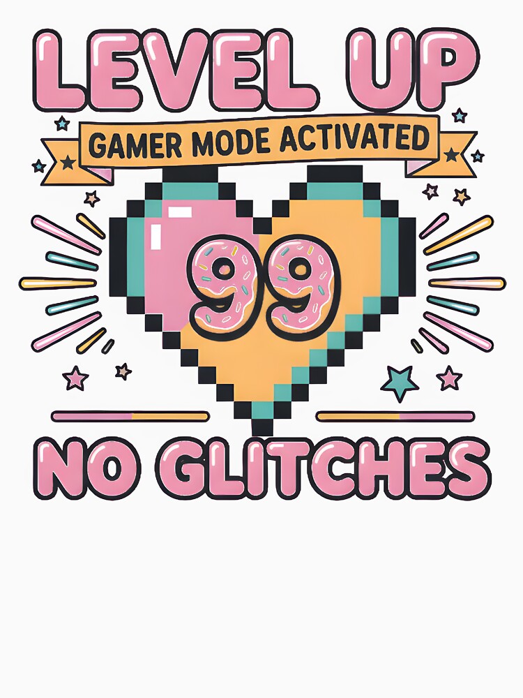Level Up Gamer Mode Activated by AbcDigs Studio