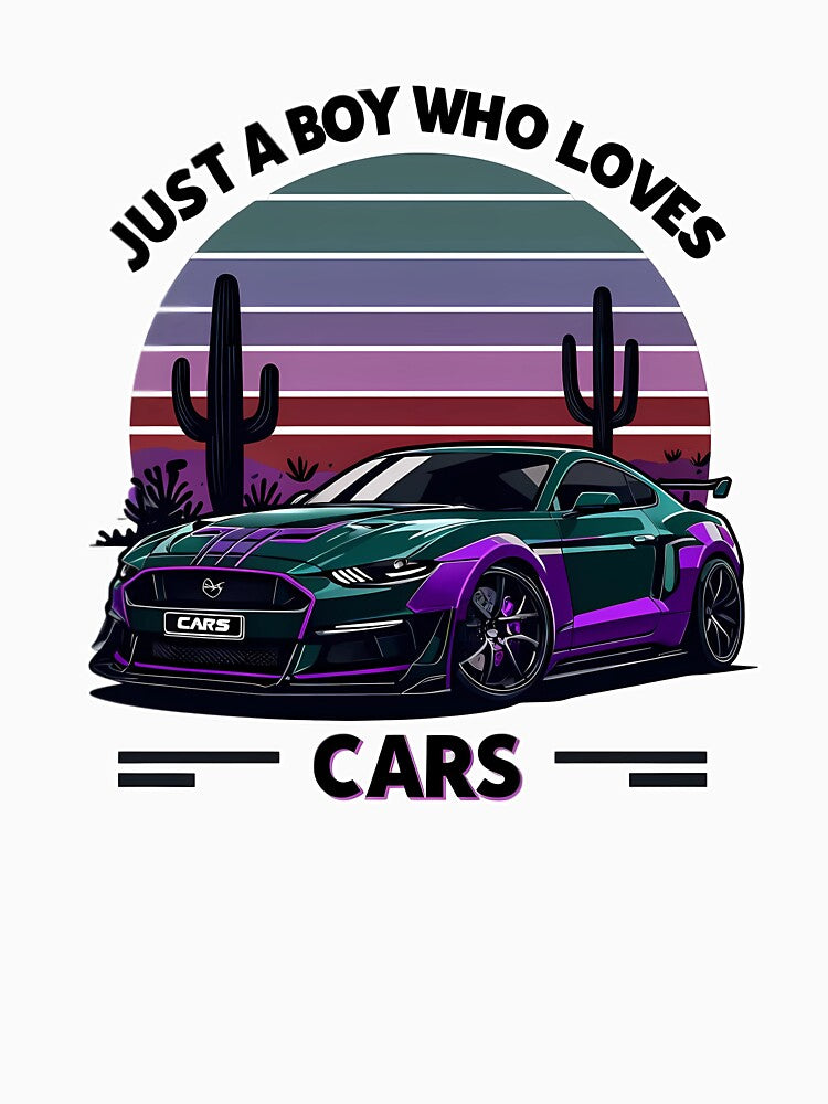 Just a boy who loves cars by DragonPurple